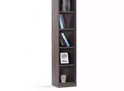 Bookshelf, bookcase, freestanding shelf, children's shelf, wooden shelf, gray shelves